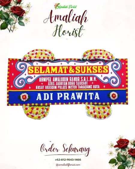 Papan Bunga Ucapan Selamat Sumberdanti